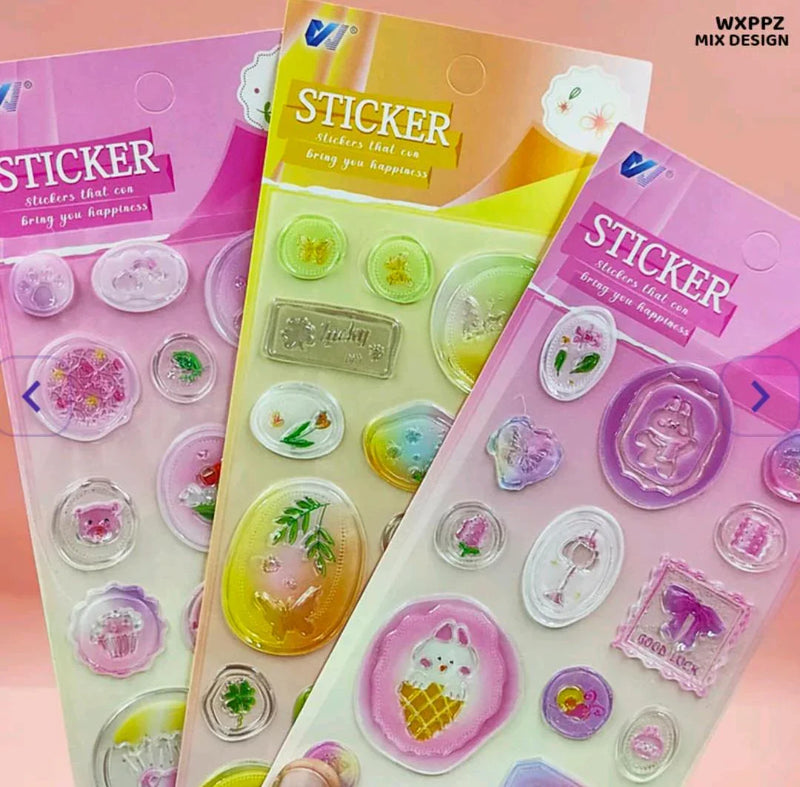 (Buy 1 Get 1 FREE) Wax Sealed Theme Stickers - Decorative & Unique