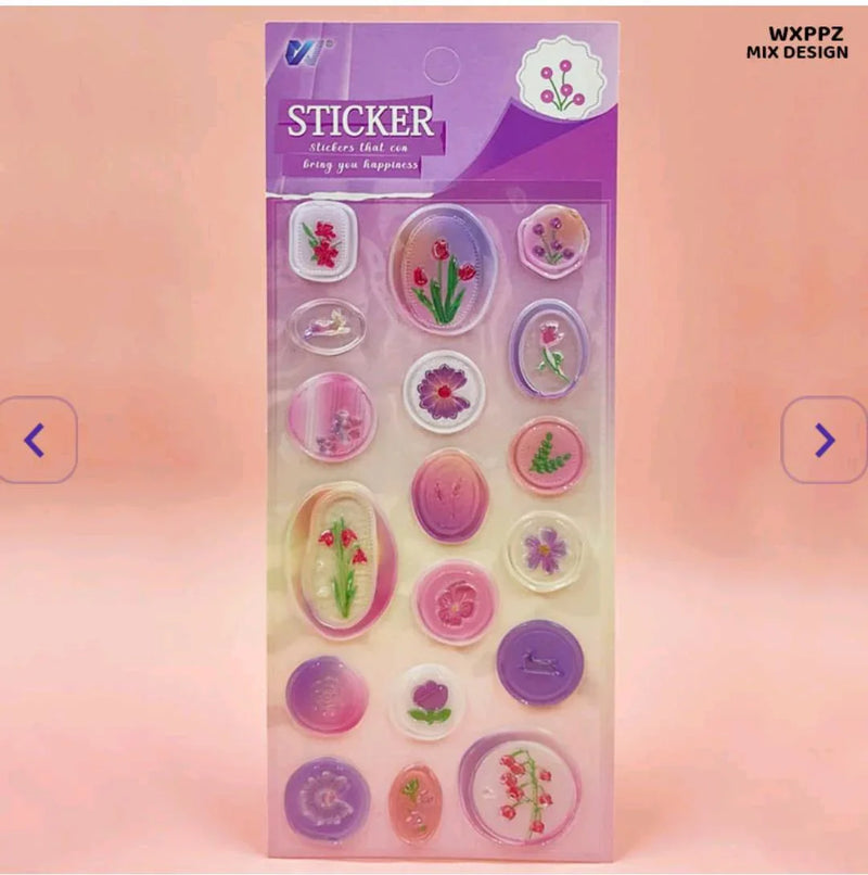 (Buy 1 Get 1 FREE) Wax Sealed Theme Stickers - Decorative & Unique