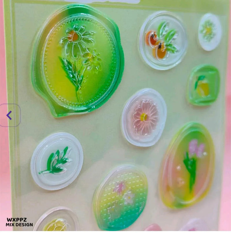 (Buy 1 Get 1 FREE) Wax Sealed Theme Stickers - Decorative & Unique