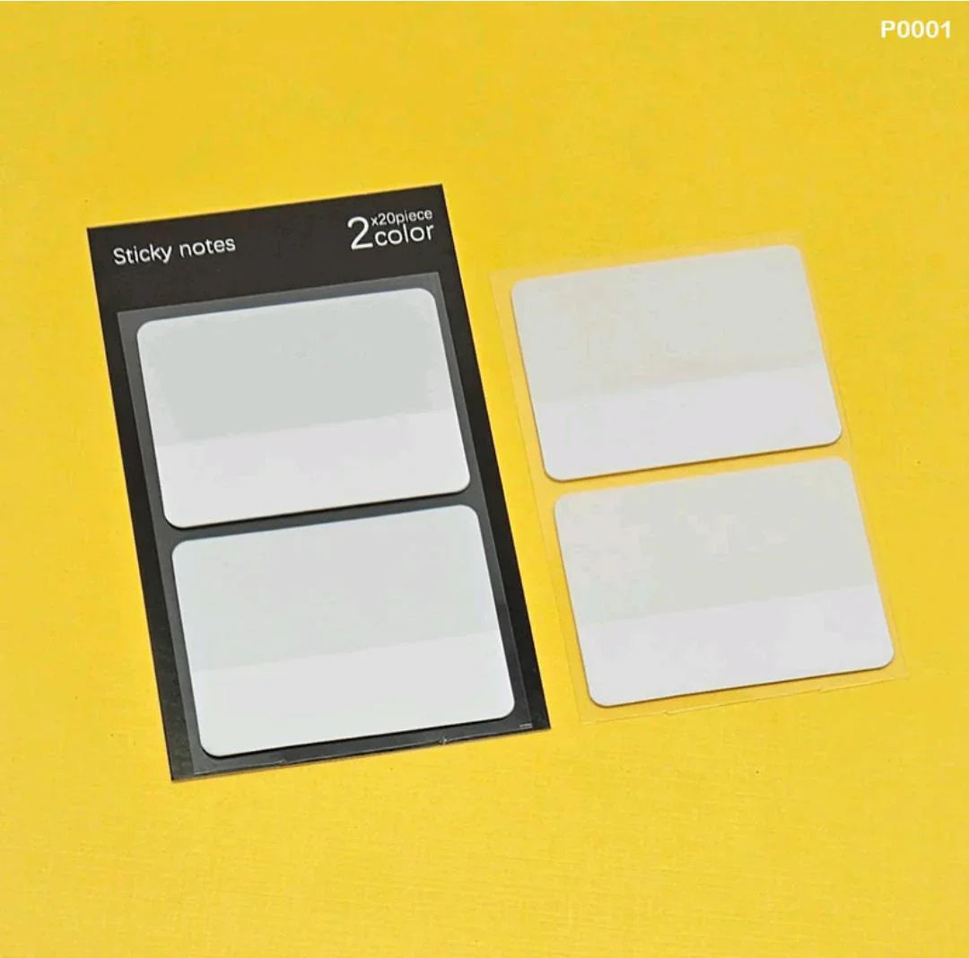 Sticky Note 40s Functional Sticky Notes - 40 Sheets (56x49mm) – Inkarto