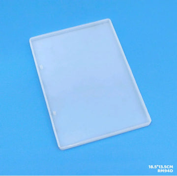 Rectangular Silicone Mold for Resin Art & Crafting (18.5x13.5cm)