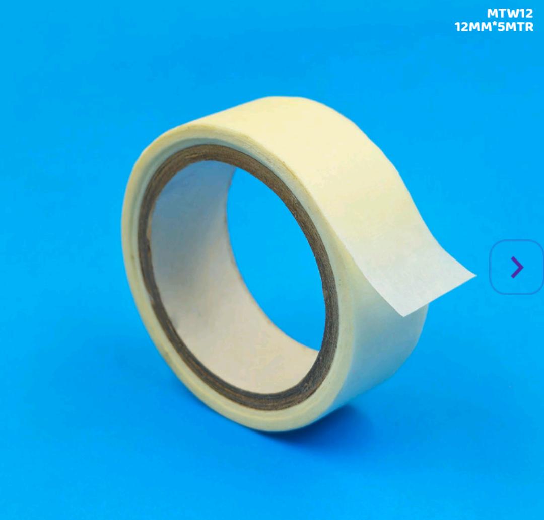 Mtw12 Masking Tape White 12Mm*5Mtr