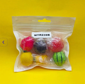 Miniature Model Frauit (6Pc) Pack of 1