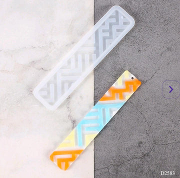 Resin Casting Molds Silicon Bookmark  Mould D2583
