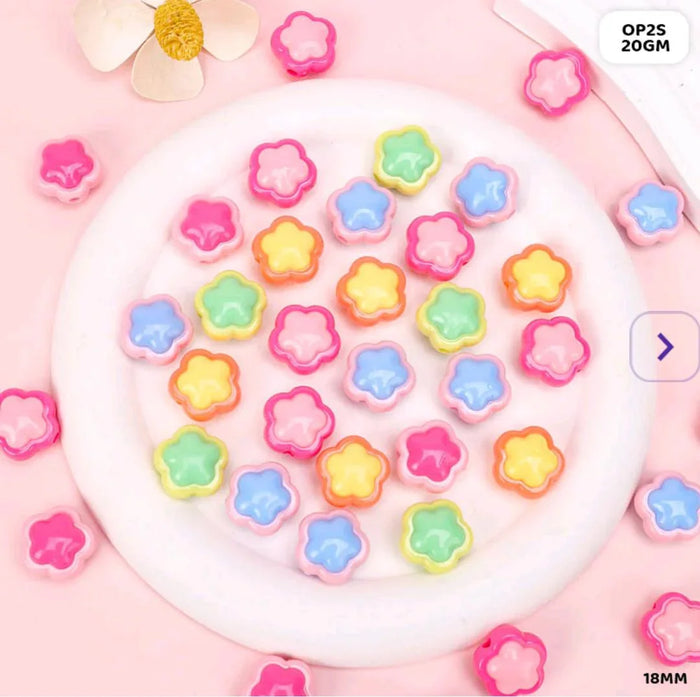 Op2S Craft Beads Plastic 20Gm