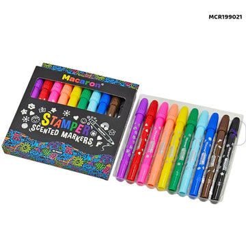 Macaron Scented Stamper & Markers Set