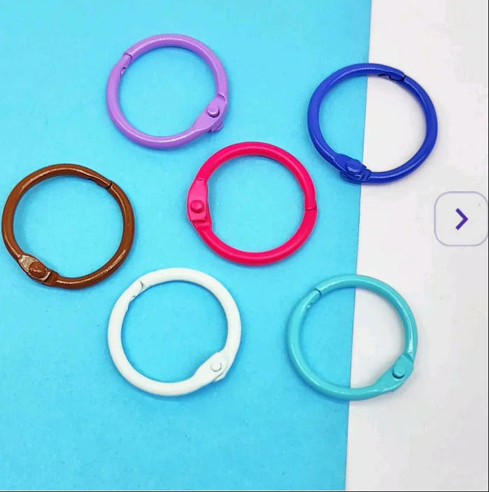 25Mm Multi Book Binding Ring l Pack of 10 Pc l 25 Mm