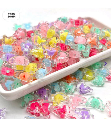 Cute Bow Tie Craft Beads (20g Pack)