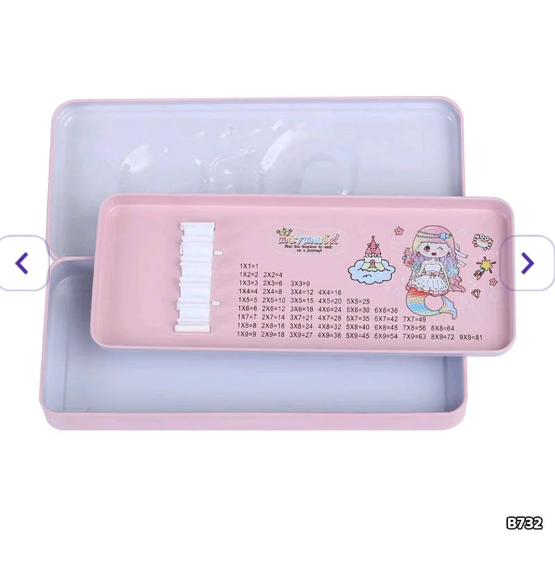 Metal 3D Pencil Box l Pack of 1