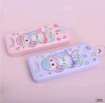 Metal 3D Pencil Box l Pack of 1