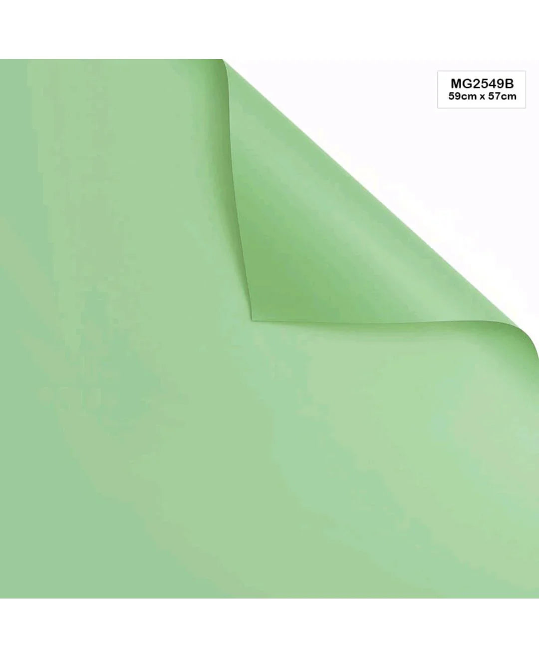 Glossy Plastic Wrapping Paper (20 Sheets)