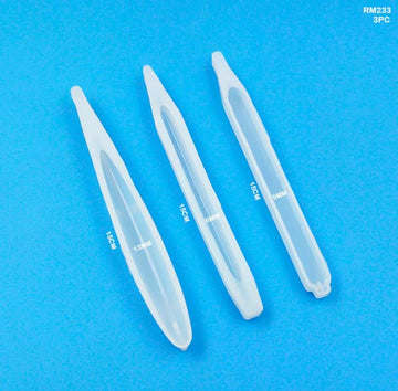 Silicone Pen Mold - 3 Cavity for Resin Art