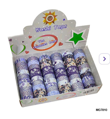 60 Rolls Blue & Purple Washi Tape Set for Journaling & Crafts