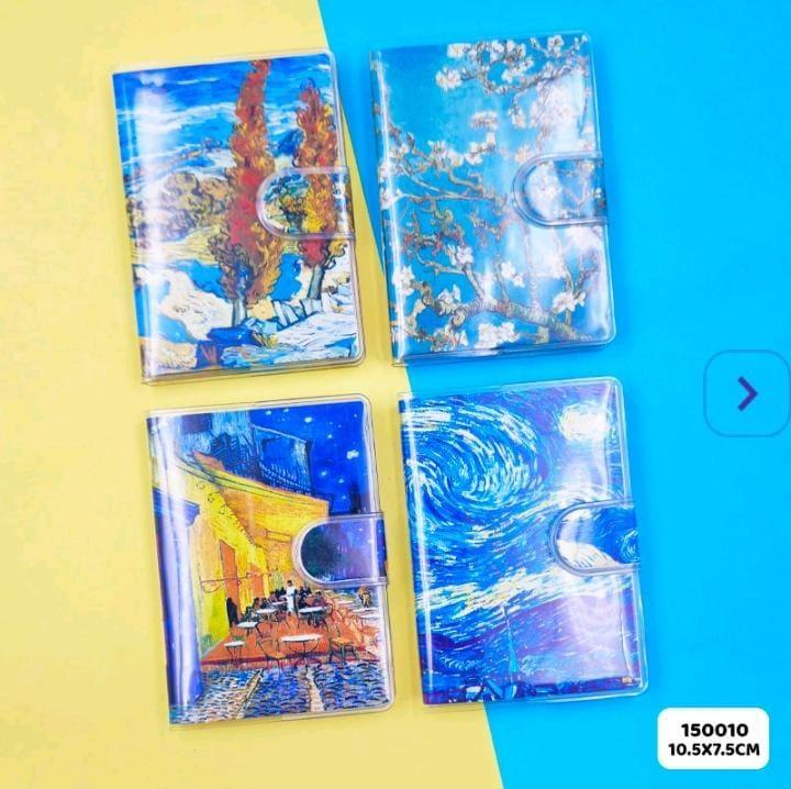 (Buy 1 Get 1 Free) Van Gogh Latest Edition Velcro A7 Diary | 1 Pack