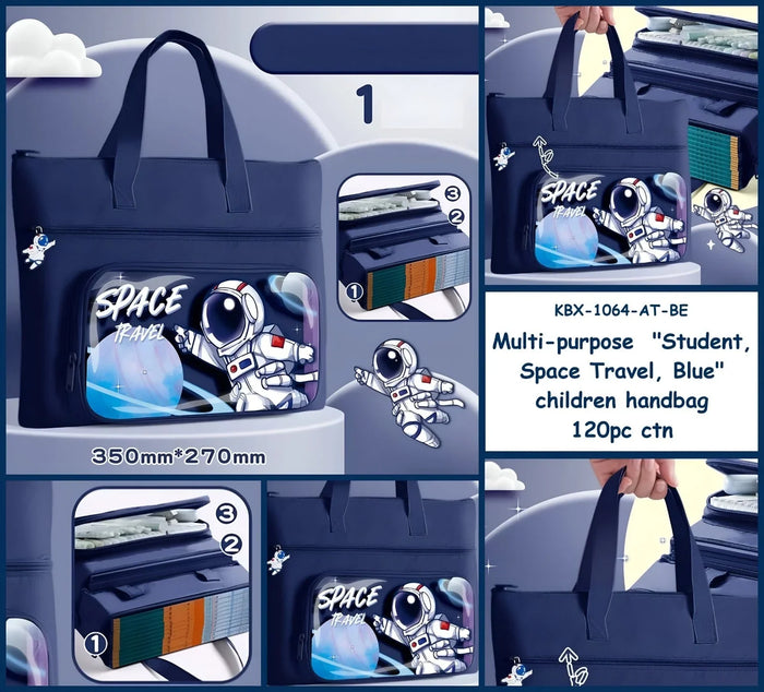Daily Use Tote Bag with Dual Front Pocket – Stylish & Practical, Perfect for Kids