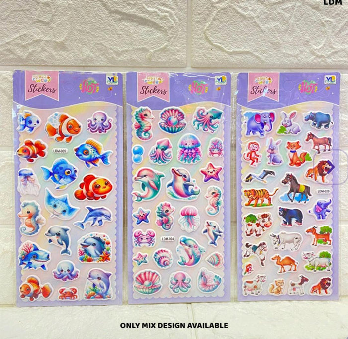 Cute Kawaii Sweet Stickers - Assorted Designs for Journaling & Crafts