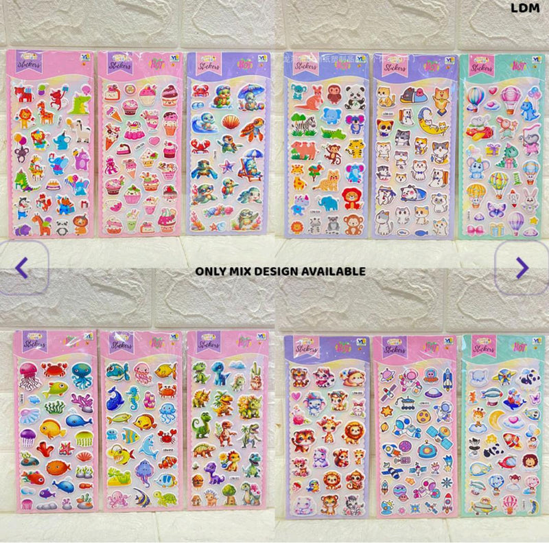 Cute Kawaii Sweet Stickers - Assorted Designs for Journaling & Crafts
