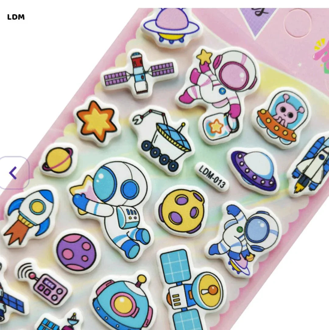 Cute Kawaii Sweet Stickers - Assorted Designs for Journaling & Crafts