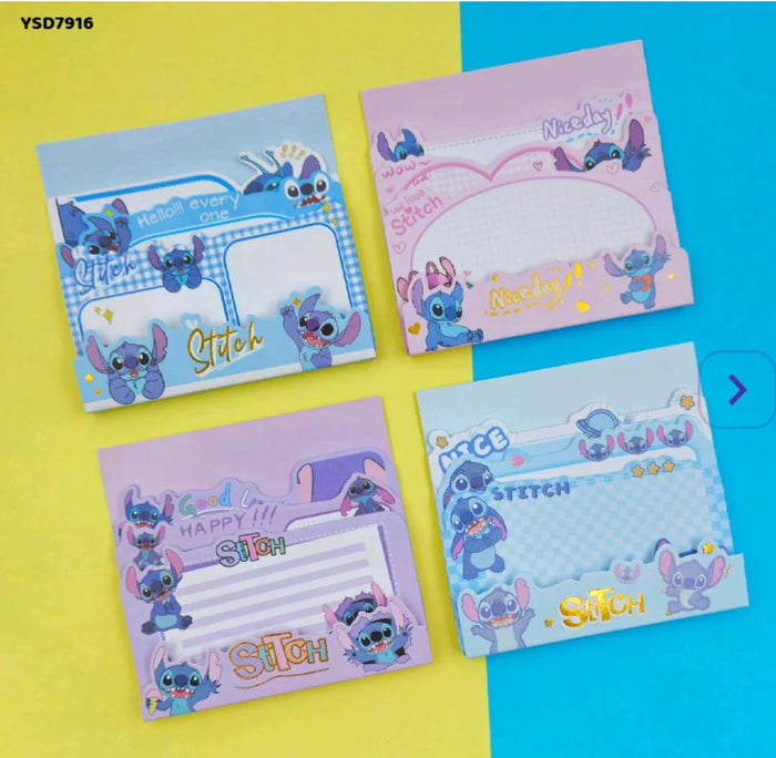 Cute Stitch Character Sticky Note Pad (105x98mm)