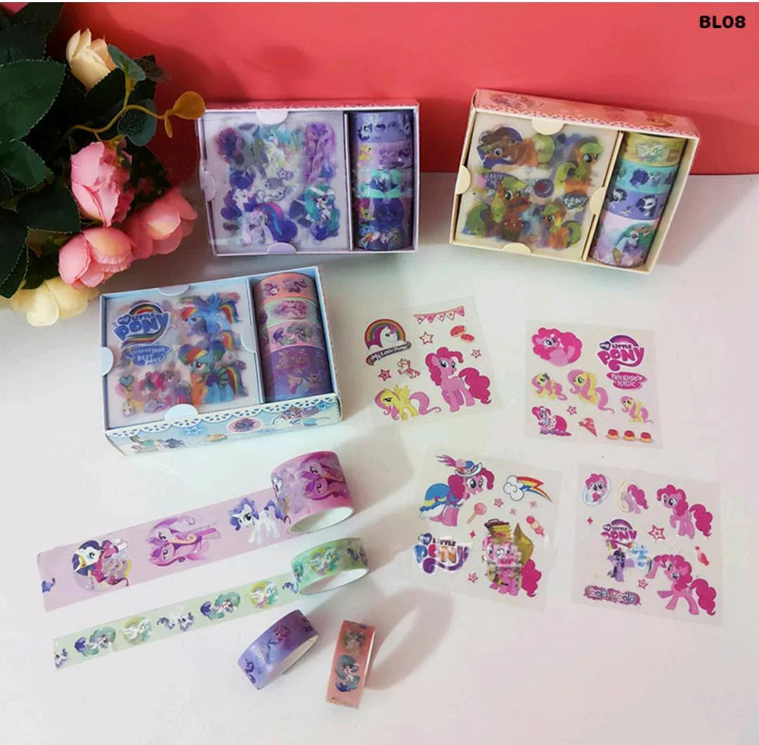 My Little Pony Sticker and Decorative Tape Set