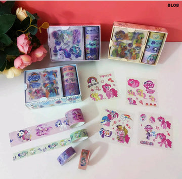 My Little Pony Sticker and Decorative Tape Set