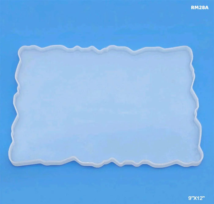 Rectangular Silicone Mold for Resin, Soap & Candle Making (9x12 Inch) 1pcs pack of 1