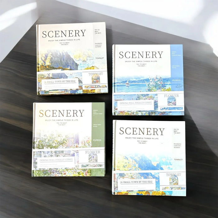 Premium Van gogh edition- Scenic Printed Fancy Hardbound Diary l Pack of 1