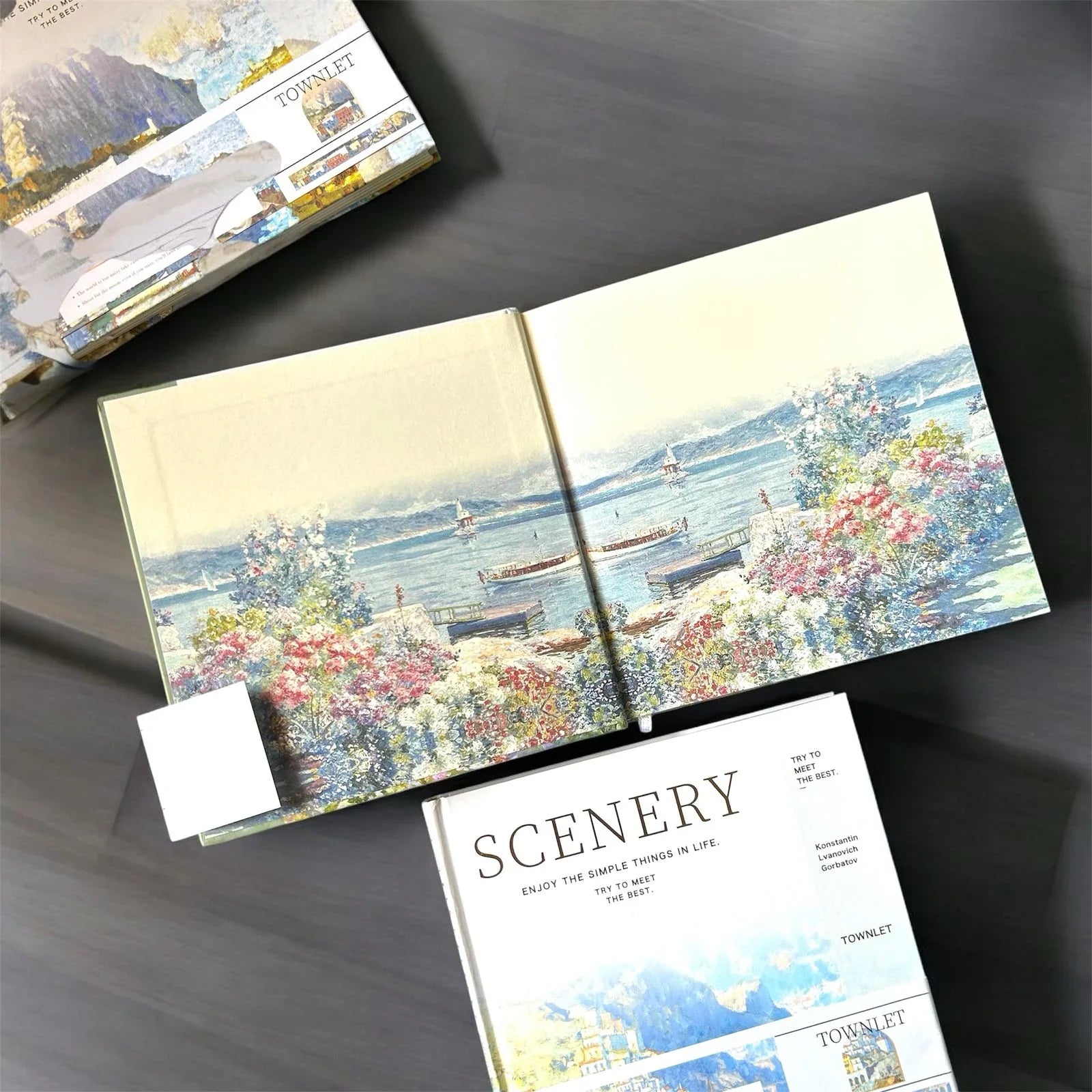 Premium Van gogh edition- Scenic Printed Fancy Hardbound Diary l Pack of 1