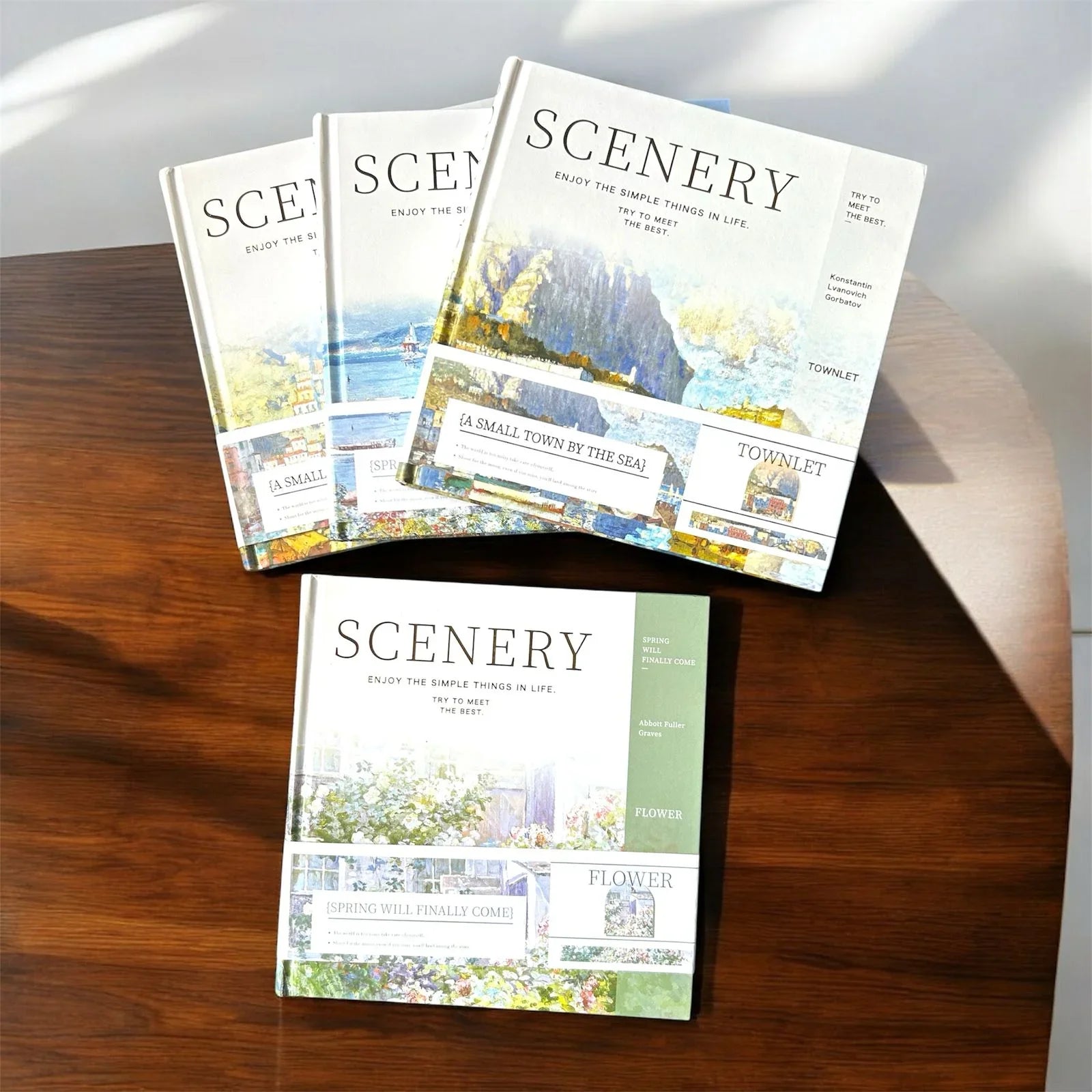 Premium Van gogh edition- Scenic Printed Fancy Hardbound Diary l Pack of 1