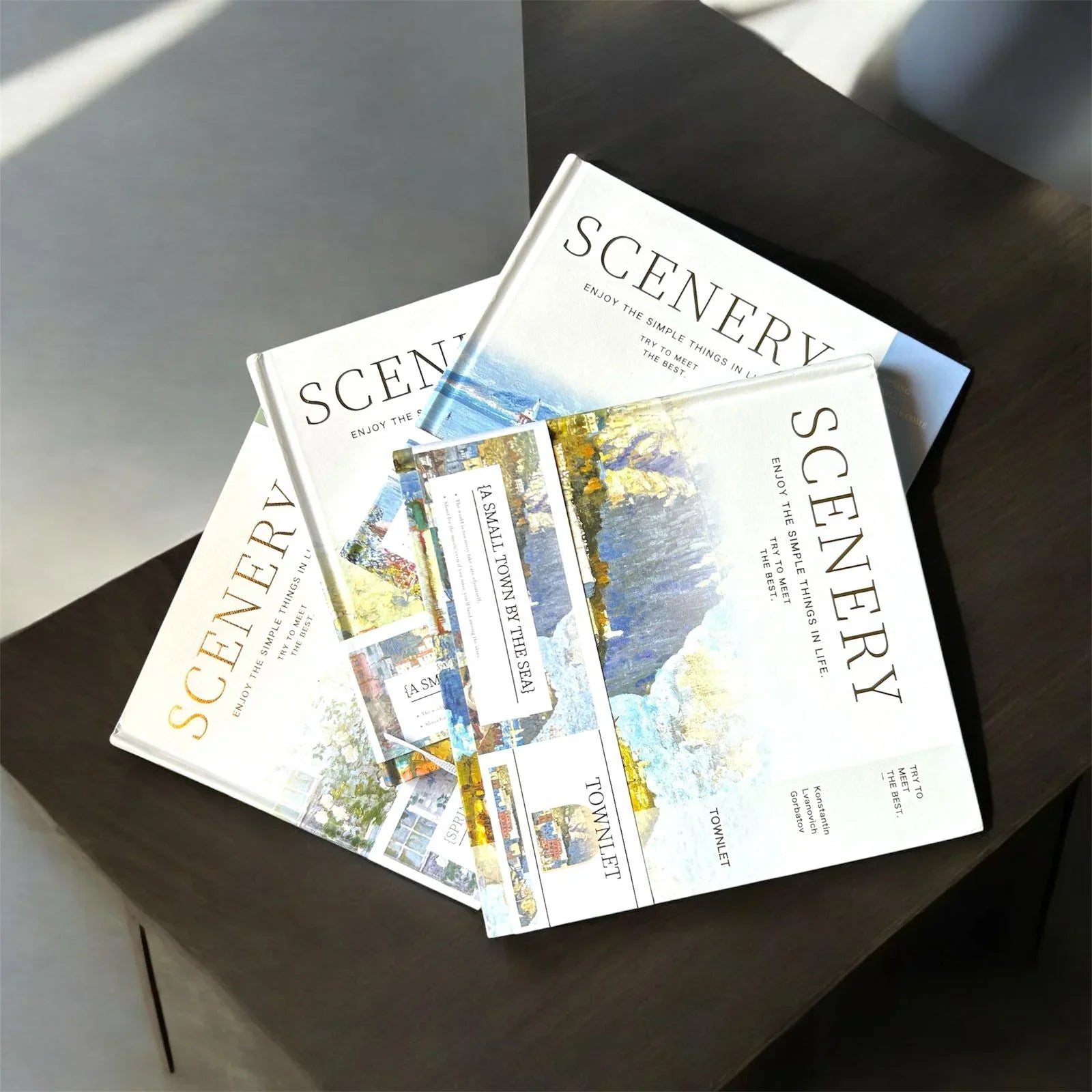 Premium Van gogh edition- Scenic Printed Fancy Hardbound Diary l Pack of 1