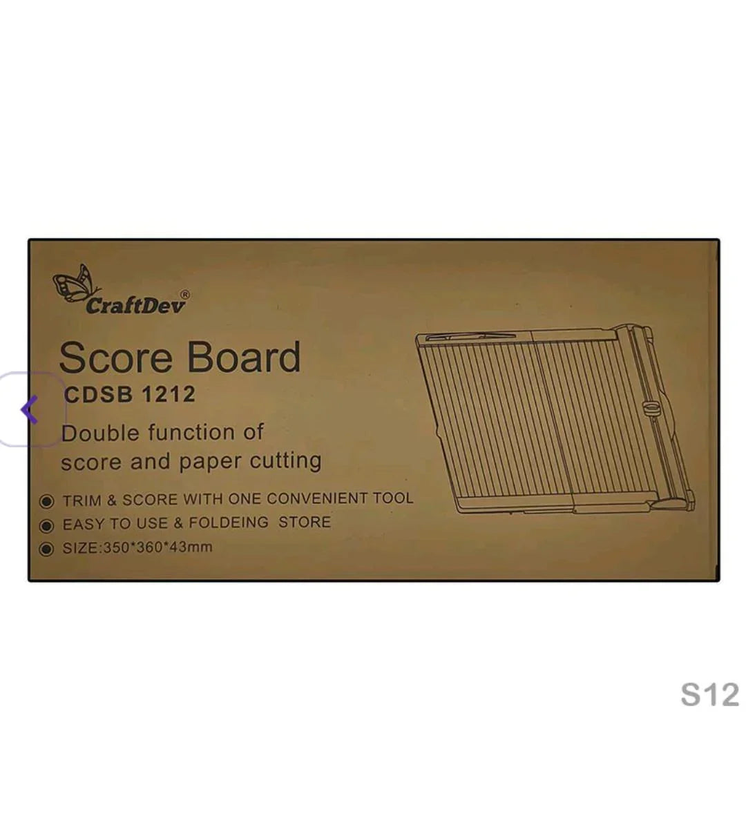 12" x 12" Scoring and Trimming Board