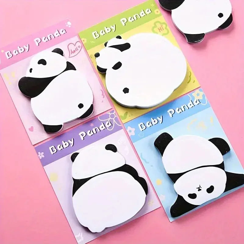 (Buy 1 Get 1 Free) Mini Cute Panda Sticky Notes l Pack of 1 includes 30 sheets l 3X3