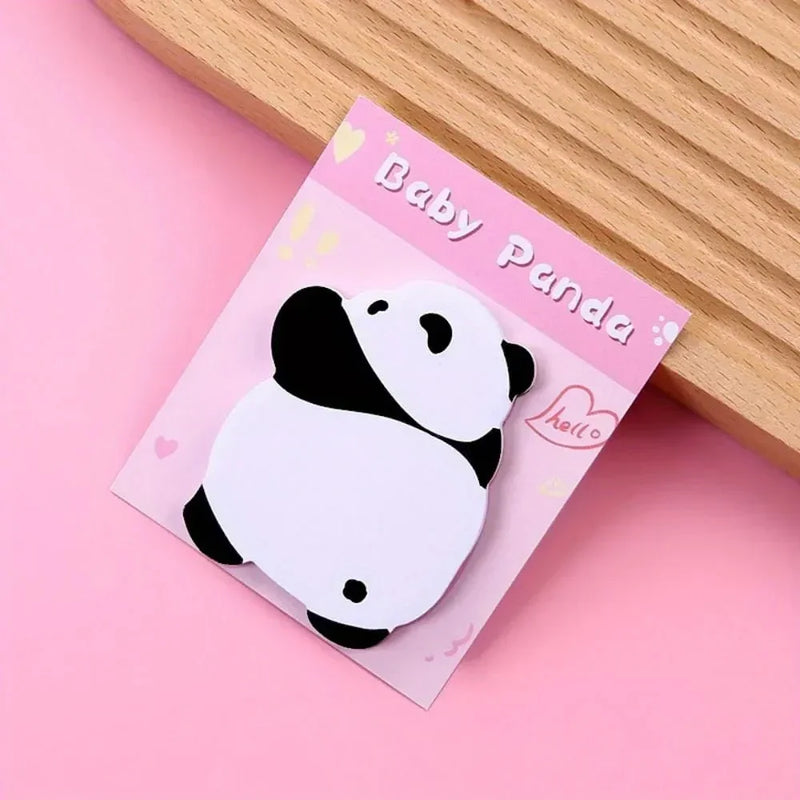 (Buy 1 Get 1 Free) Mini Cute Panda Sticky Notes l Pack of 1 includes 30 sheets l 3X3