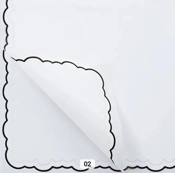 Premium White Plastic Wrapping Sheets | Pack of 20 Sheets