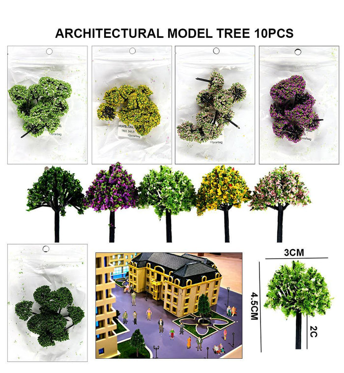 Cute tree minaitures l pack of 1 contains 5 pcs