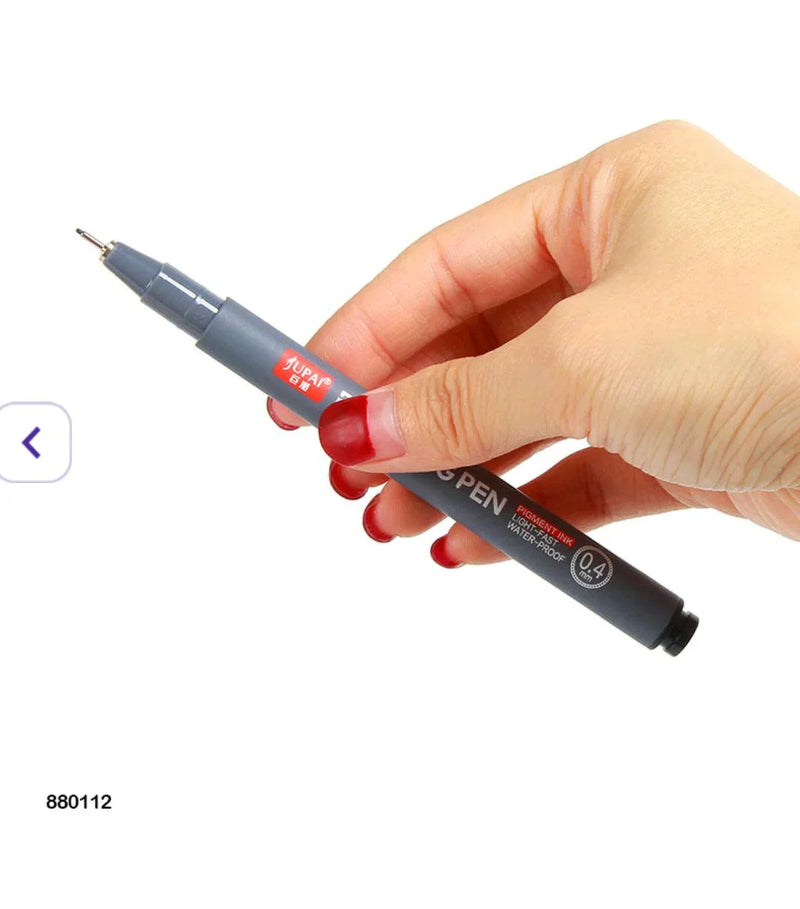 Jupai 12 Waterproof Pigment Ink Drafting Pens