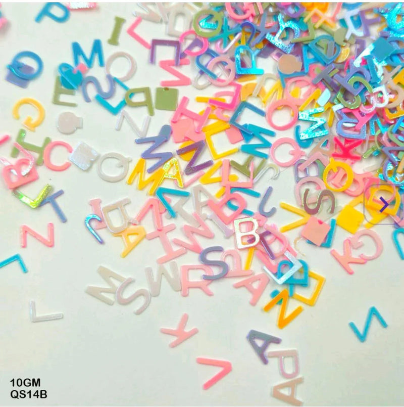 Colorful Capital Alphabet Resin Charms | 5mm 10g Pack