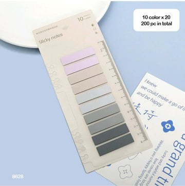 Sticky Notes 10 Color 11X44Mm Color Note