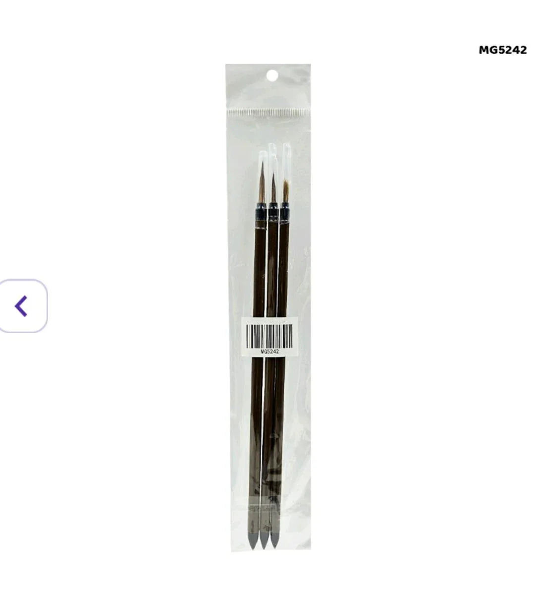 3-Piece Fine Detail Painting & Embossing Tool Set