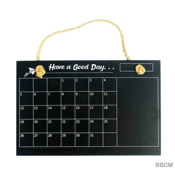 Magnetic Monthly Blackboard Calendar (16x10 Inch)