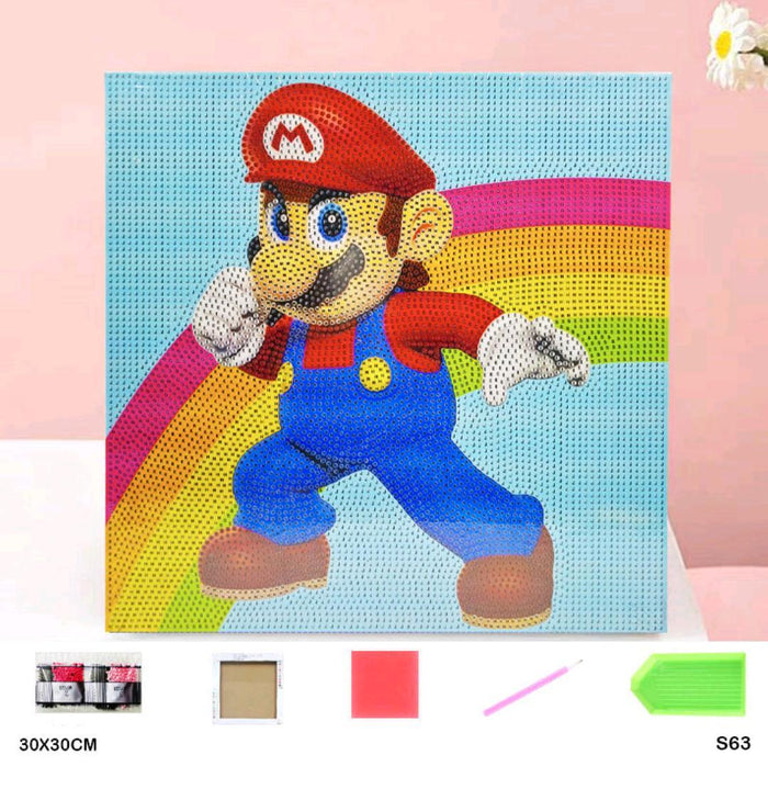 DIY Diamond Painting Kit (size:30x30cm) pack of 1