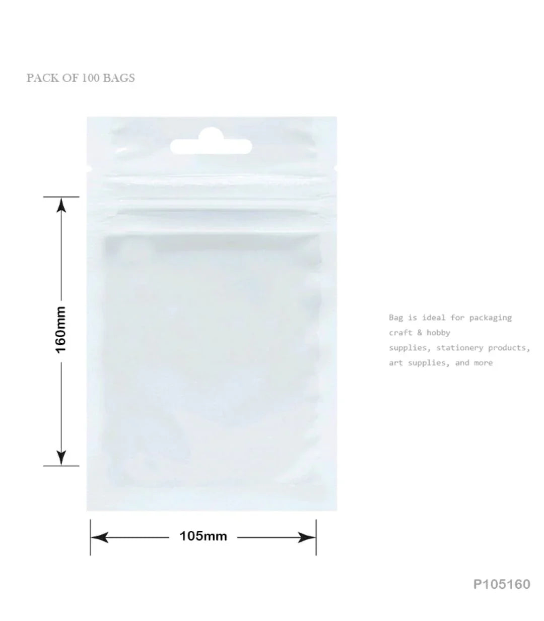Small Business Packing Bags Pp Bag 105X160Mm 100Pcs