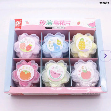 Fruity Tube Hand Washing Paper Soap Flakes | Pack of 1