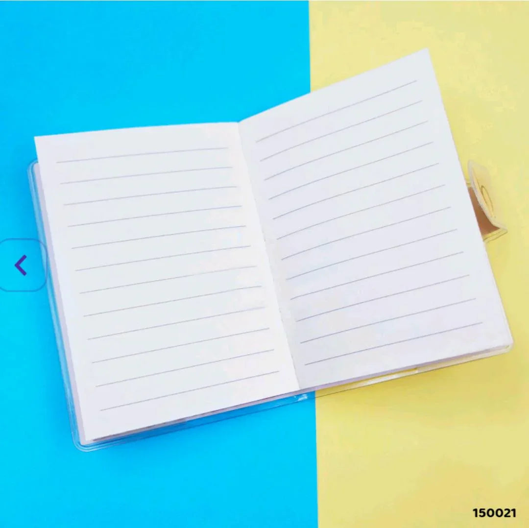 (Buy 1 Get 1 Free ) Cute Capybara A7 Diary l Ruled l Velcro lock l 10.5X7.5Cm