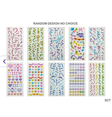 Xct Colorful Ribbon Sticker (Xct)