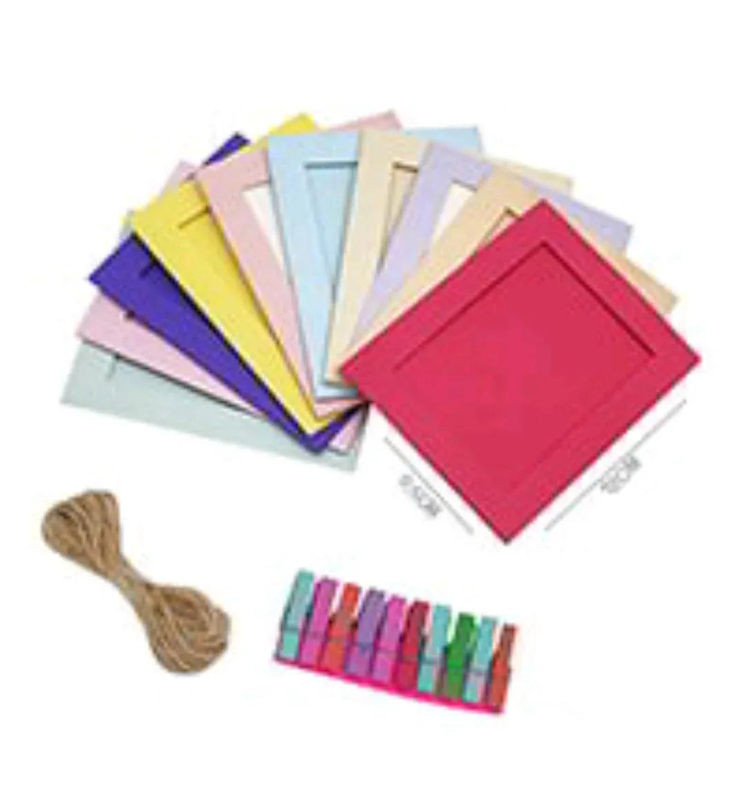 Hanging Photo Frame Kit Multi 10Pc In 6X4.5"