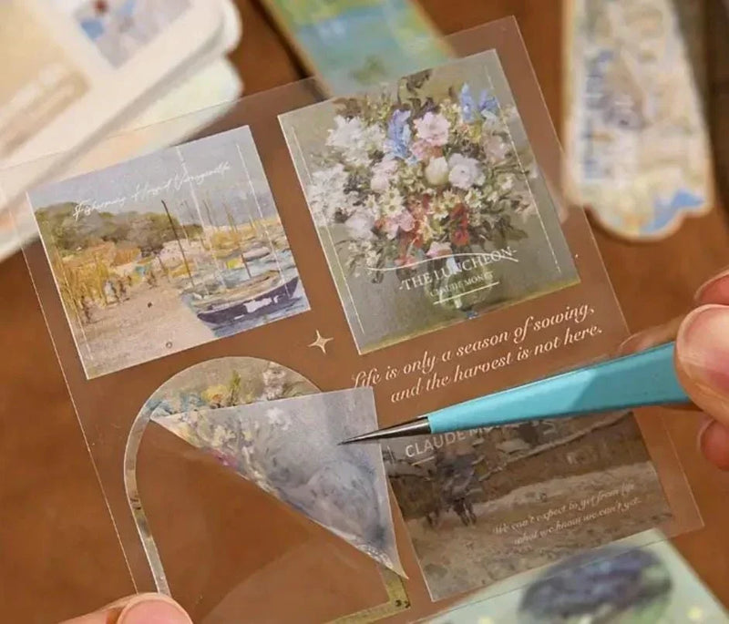 (Buy 1 Get 1 Free ) Premium butterfly JUMBO journaling kit for 365 DAYS includes diary, tapes, stickers & sheets