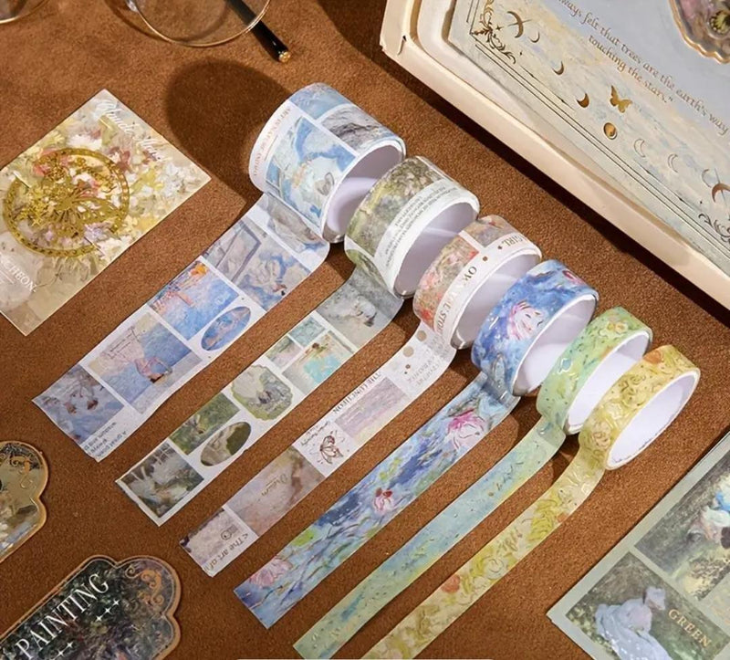 (Buy 1 Get 1 Free ) Premium butterfly JUMBO journaling kit for 365 DAYS includes diary, tapes, stickers & sheets