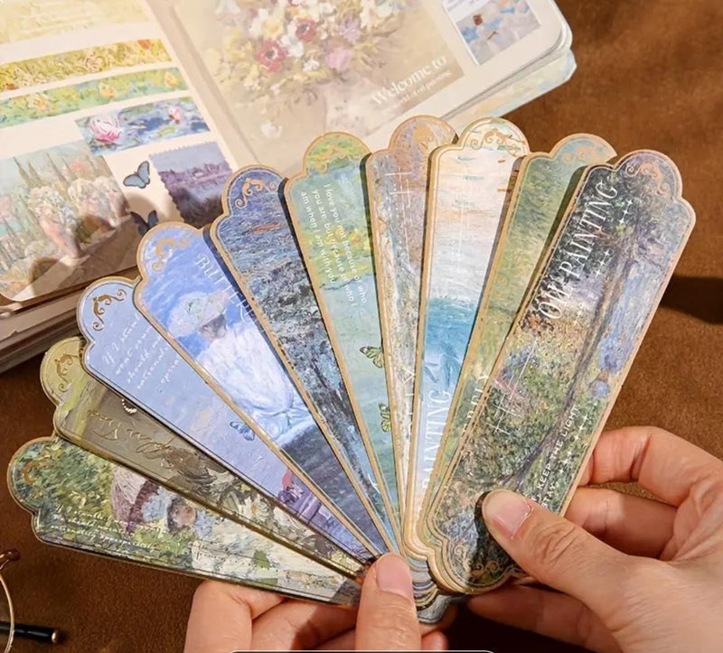 (Buy 1 Get 1 Free ) Premium butterfly JUMBO journaling kit for 365 DAYS includes diary, tapes, stickers & sheets