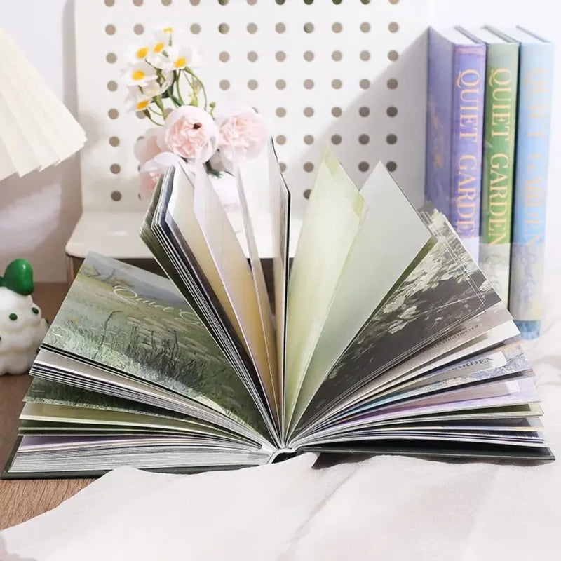 Premium Floral Edition- Quiet garden l  A5 diary l Pack of 1 diary l 128 pages